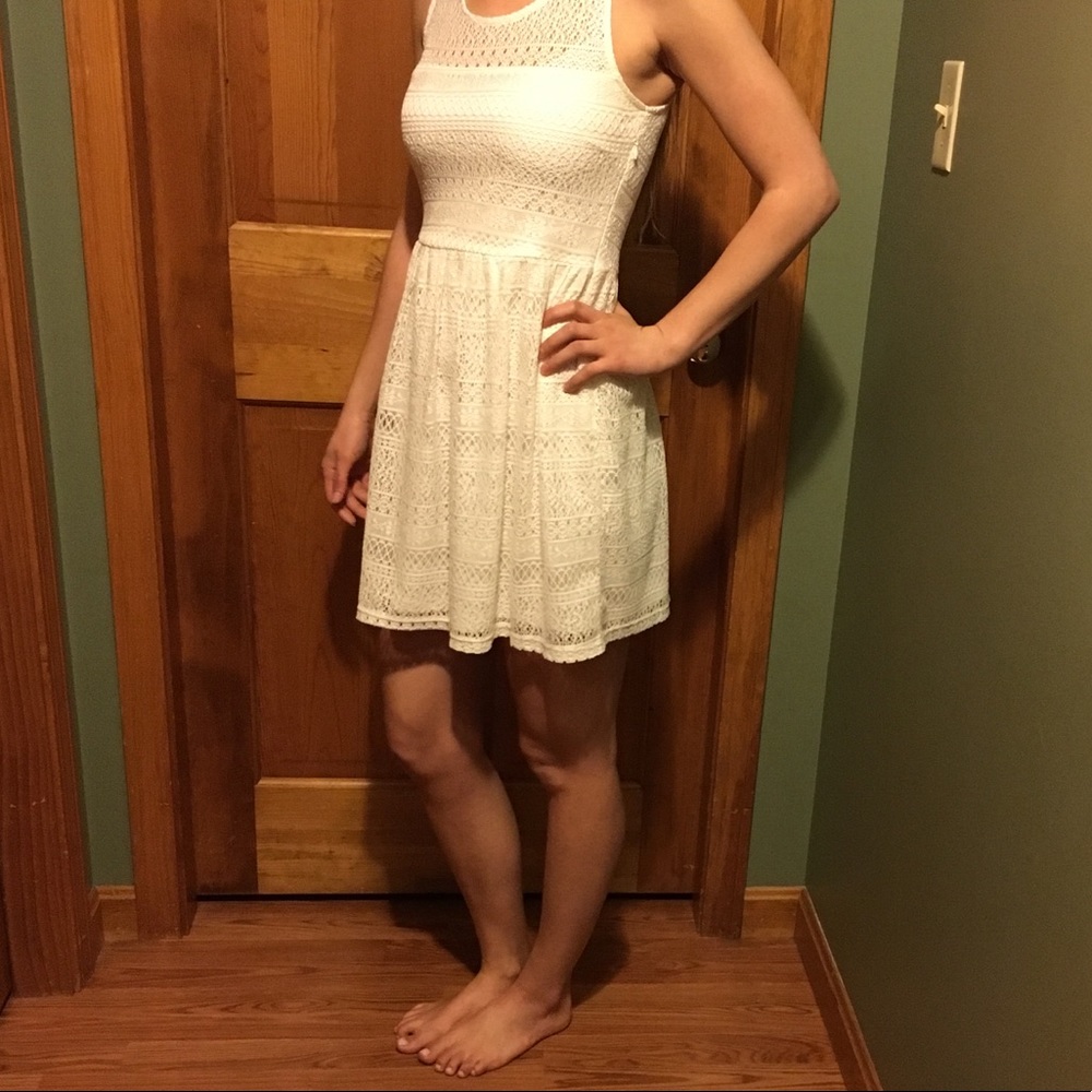Ivory Lace Dress